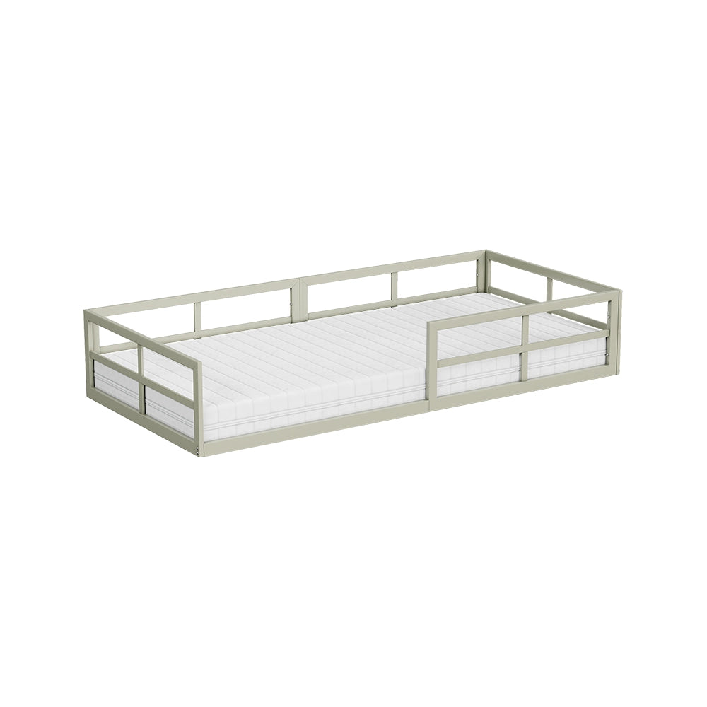 Vitalispa Letto per bambini Grigio 90x200 con materasso