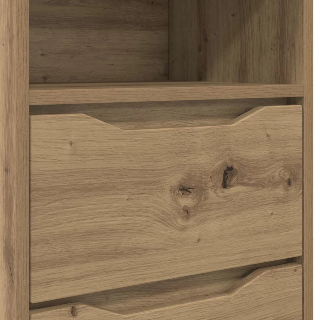 Comodino Rovere artigianale 40 x 30 x 467 cm Legno multistrato 888925