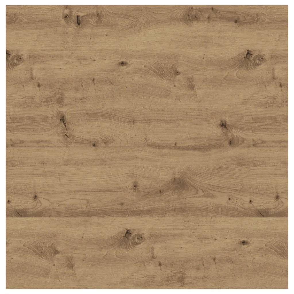 Tavolino Salotto con Cassetti Rovere Artigianale 100x100x40 cm