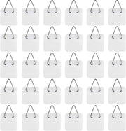 60 pacchi di chiodi ad aggancio fotocamera, chiodi ad aggancio per parete autoadesivi, chiodi ad aggancio fotocamera robusti, carico massimo 5 kg, adatti per pareti lisce, montaggio semplice senza attrezzi, piccolo quadrato. Bianco - 3,2*3,2cm