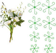 Supporto per piante - 8 pezzi di sostegno per piante da appartamento (verde)