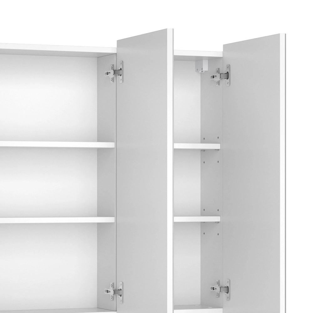 Vicco Specchio contenitore bagno Bianco 100 x 79.8 cm con 3 porte