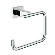 Porta rotolo carta Essentials Cube in metallo cromo - Grohe