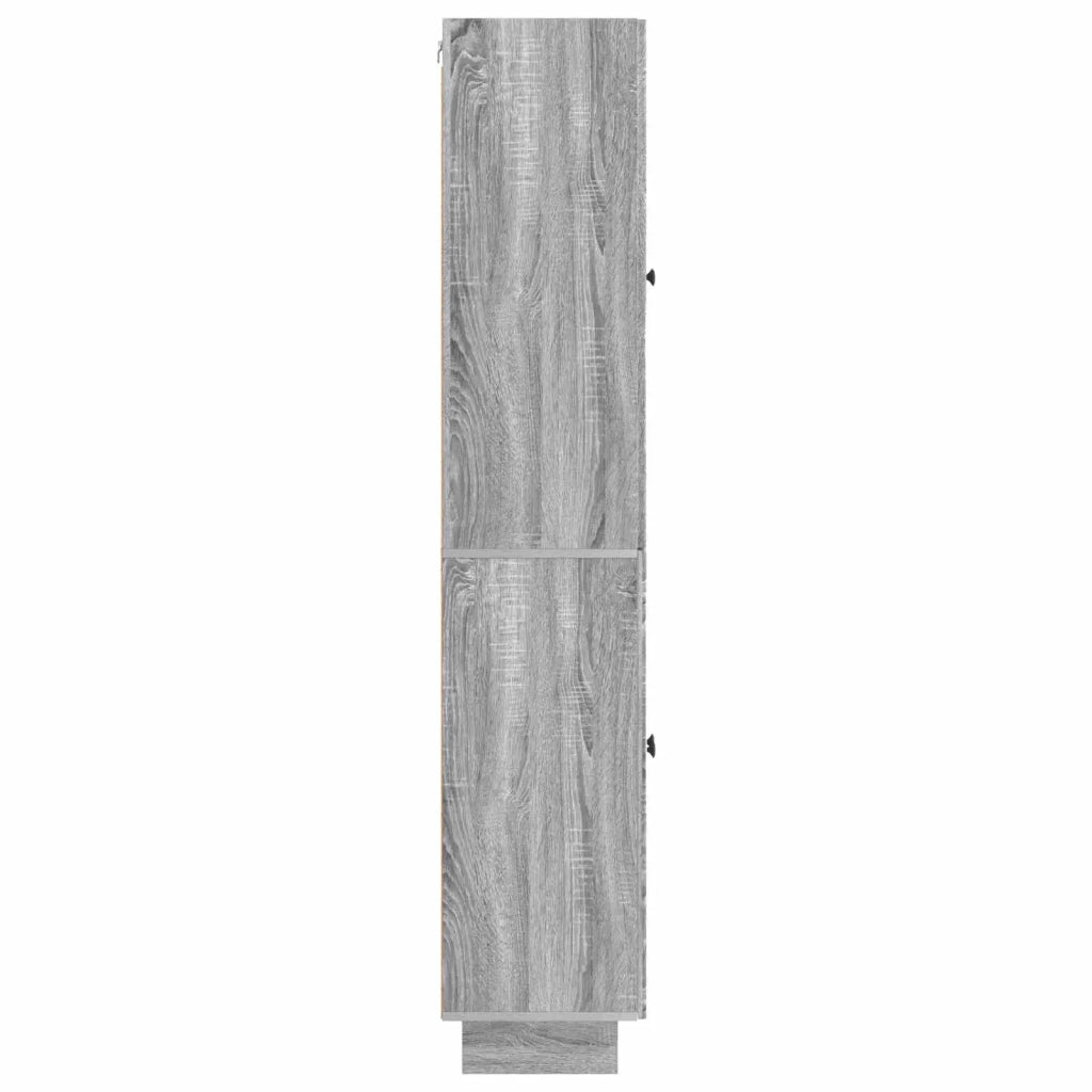 Set di armadi 2 pcs Sonoma grigio 66 x 34,5 x 90 cm 3416364