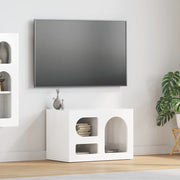 Mobile TV Bianco Lucido 60 x 35 x 40 cm Legno multistrato 891288