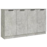Buffet credenza cassettiera armadio mobile contenitore organizer per cucina soggiorno salotti set da 2 60 x 30 x 70 cm legno ingegnerizzato grigio 02_0036854