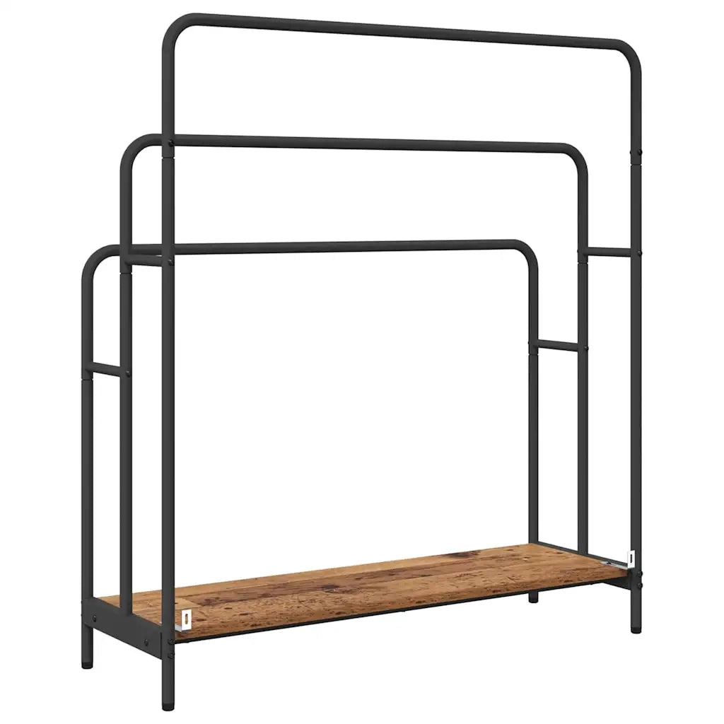 Appendiabiti Legno vecchio 90 x 30 x 100,5 cm Legno multistrato 879945