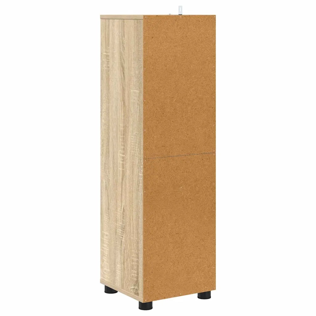 Mobile da Bagno con cassetto Rovere Sonoma 30,5 x 30 x 101 cm