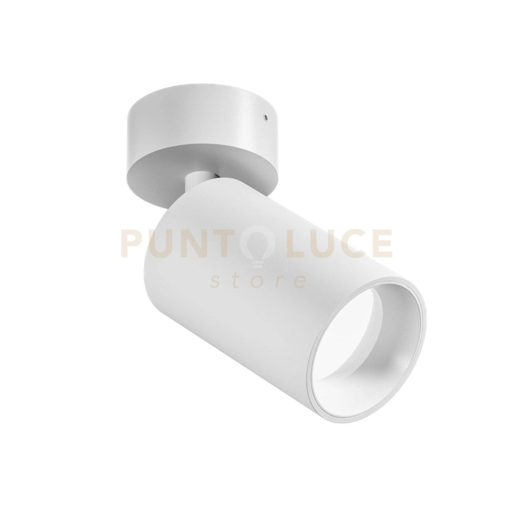 GFA1394- FARETTO SPOT ORIENTABILE BIANCO SATINATO D.5,7CM 1 LUCE ATTACCO GU10