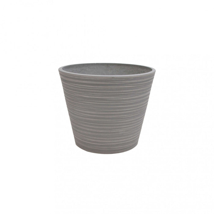 Vaso Medio Camelia Ø35x33 cm in Fibra sintetica Antracite
