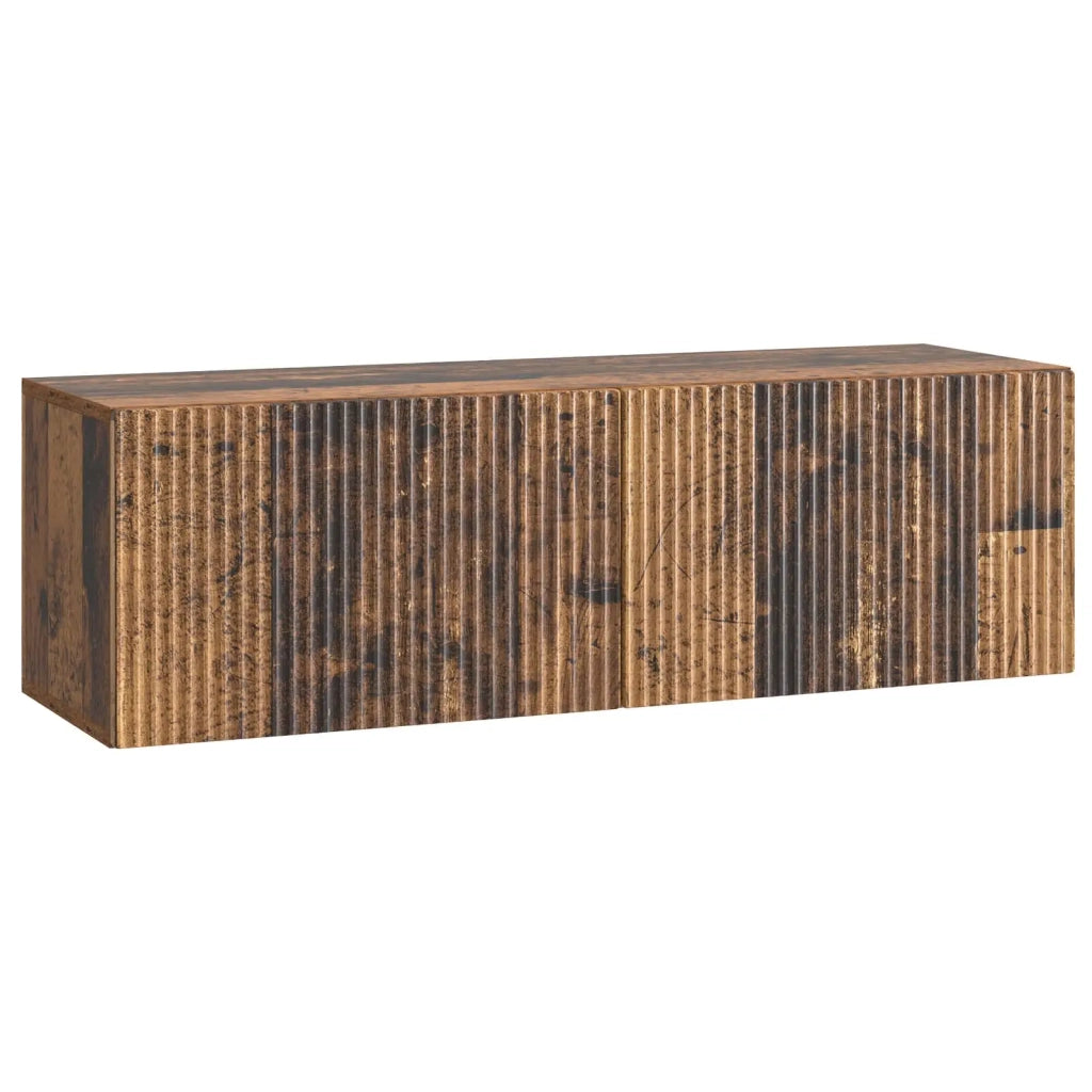 Mobile Porta TV da Muro Legno antico 98 x 31 x 30 cm