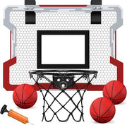 Mini Corpo di Allenamento per Bambini Esterno Interno Sospeso Tavolo da Basket - Set di Basket 3 Palle - Ragazzi Ragazze Adulti