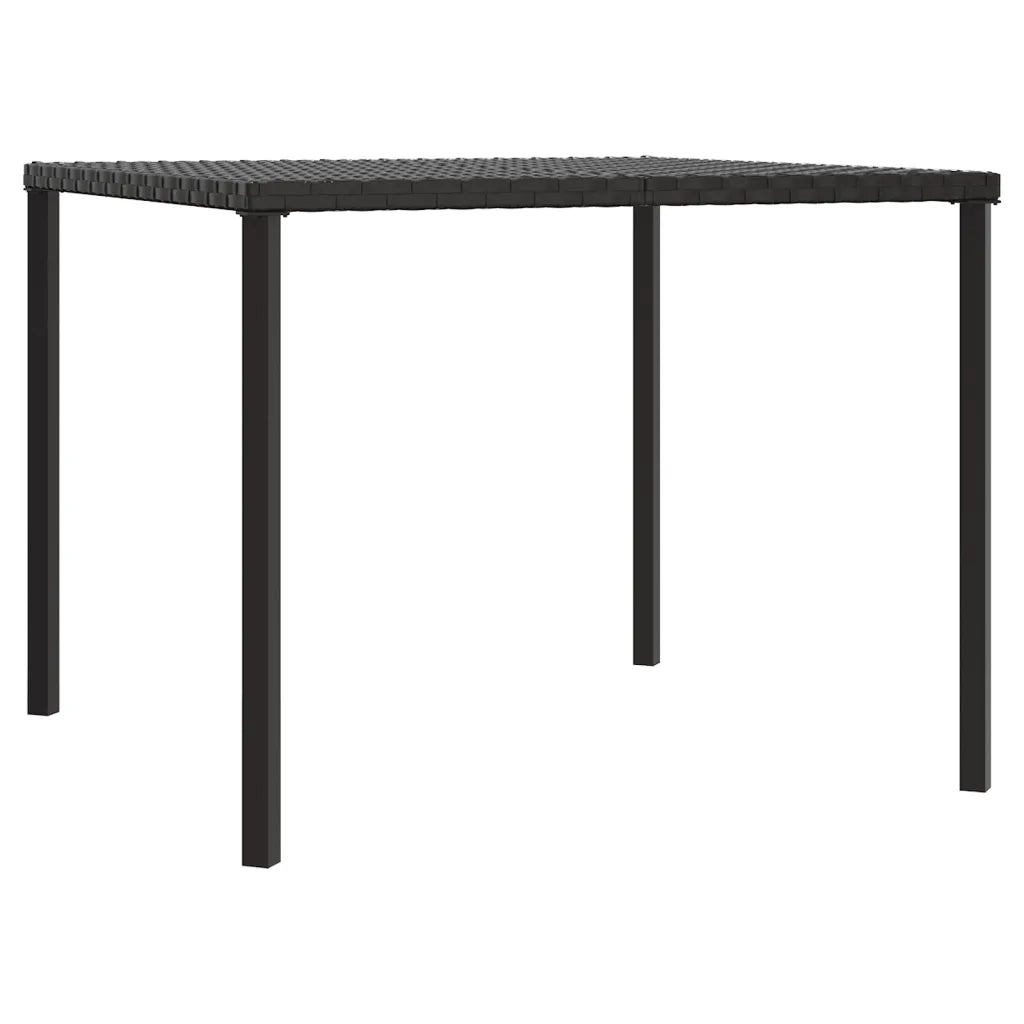 Set da Pranzo da Giardino 2 pz con Cuscini in Polyrattan Grigio 362339