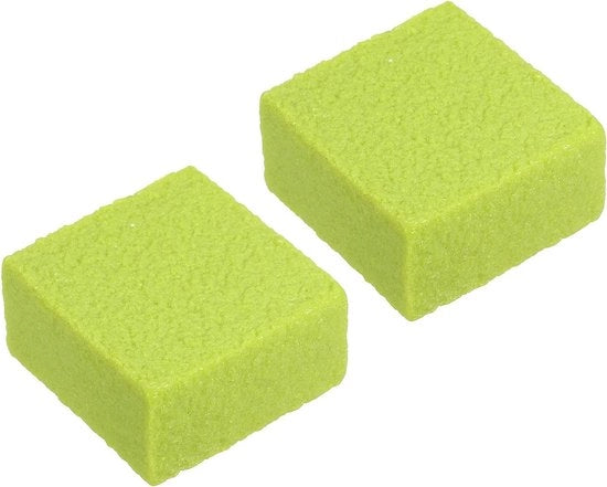 Padda Eraser 5x5x2,5cm - 2 pezzi Racket Quadrato Raccoglitore, Ideale per Accessori Sportivi e Manutenzione