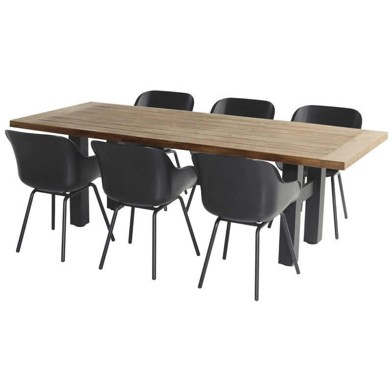 Set di 2 sedie SOPHIE Rondo Elegance HARTMAN â€“ Antracite