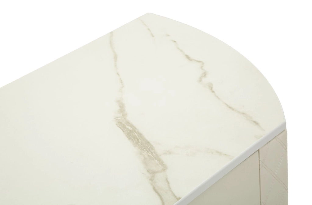 Console Sharon 100x40x75 cm in Pino e MDF e Metallo e Plastica