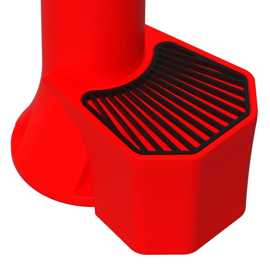 Sined Kit Tritone Kit Composto Da Fontana e Secchiello Da 5 Litri In Polietilene Rosso Realizzato In Polietilene Hd