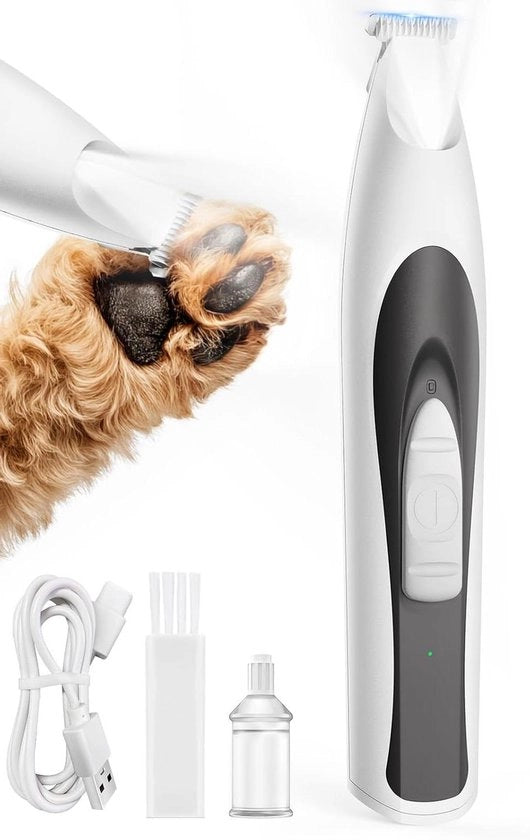Tagliaunghie con illuminazione LED e funzionamento silenzioso per cani - PTP-001