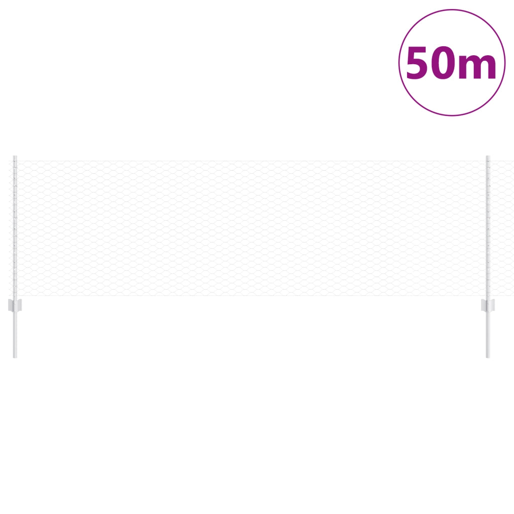 Pali per Recinzione  11 pz U-Channel 80 cm Acciaio Zincato