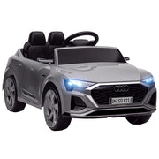 Auto elettrica per bambini Audi Q8 e-tron Sportback 12V telecomando, fari ¨C zephmum ¨C Grigio