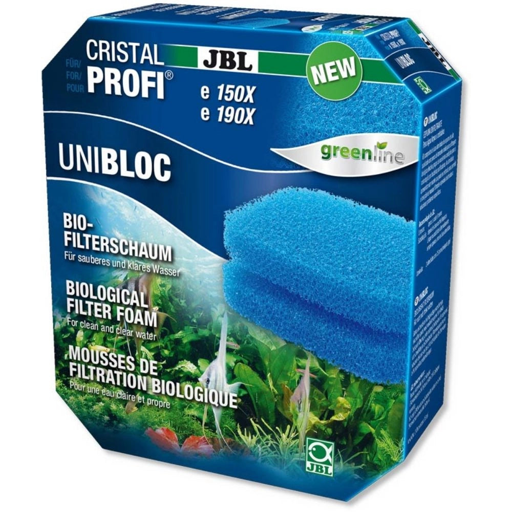 JBL CristalProfi UniBloc e15-1900/1/2 – Ricambio Set Spugne per Filtro Esterno Serie E1500 -  2 Spugne da 20 ppi