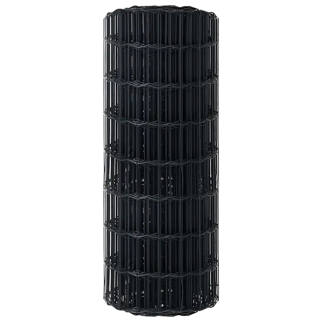 Recinzione Euro Grigio 0,6 x 50 m Ferro rivestito in PVC 42004563