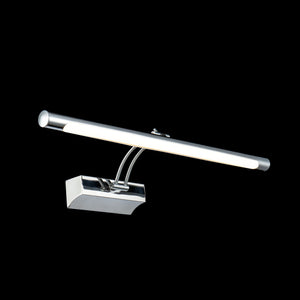 Lampada da parete per quadri Mirror in Metallo Fino Cromo