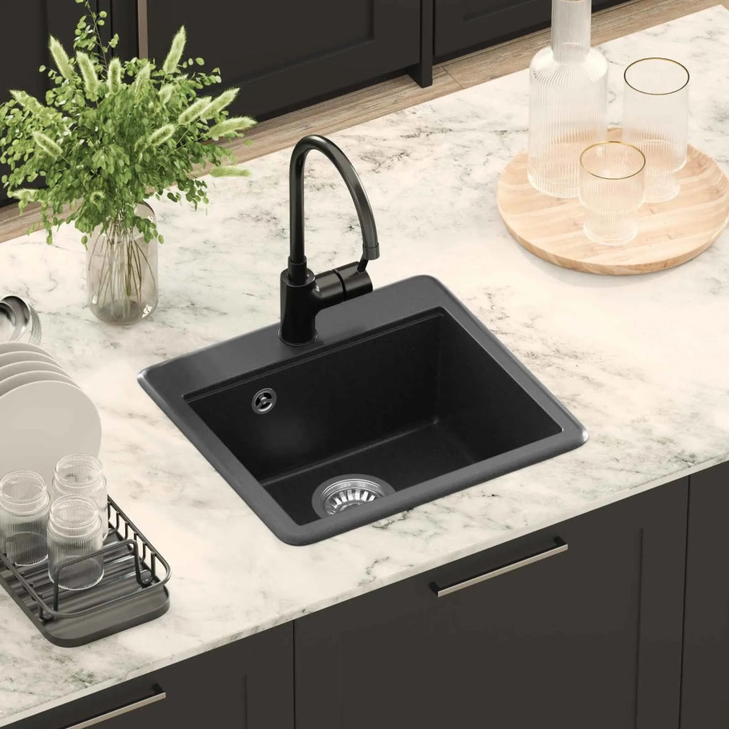 Lavello Nero 470 x 440 mm Granito CFW6508936