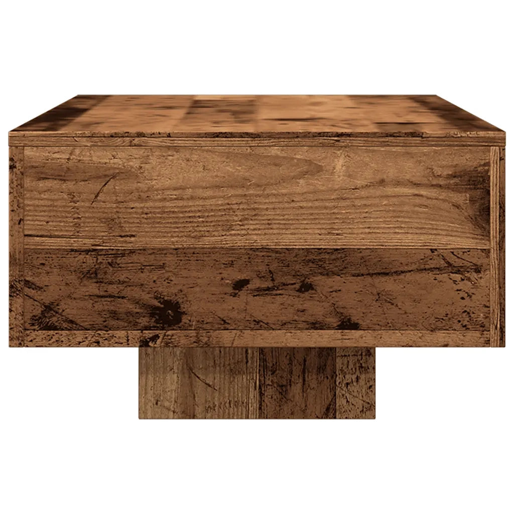 Tavolino Salotto Legno Antico 100x49,5x31 cm Legno Multistrato