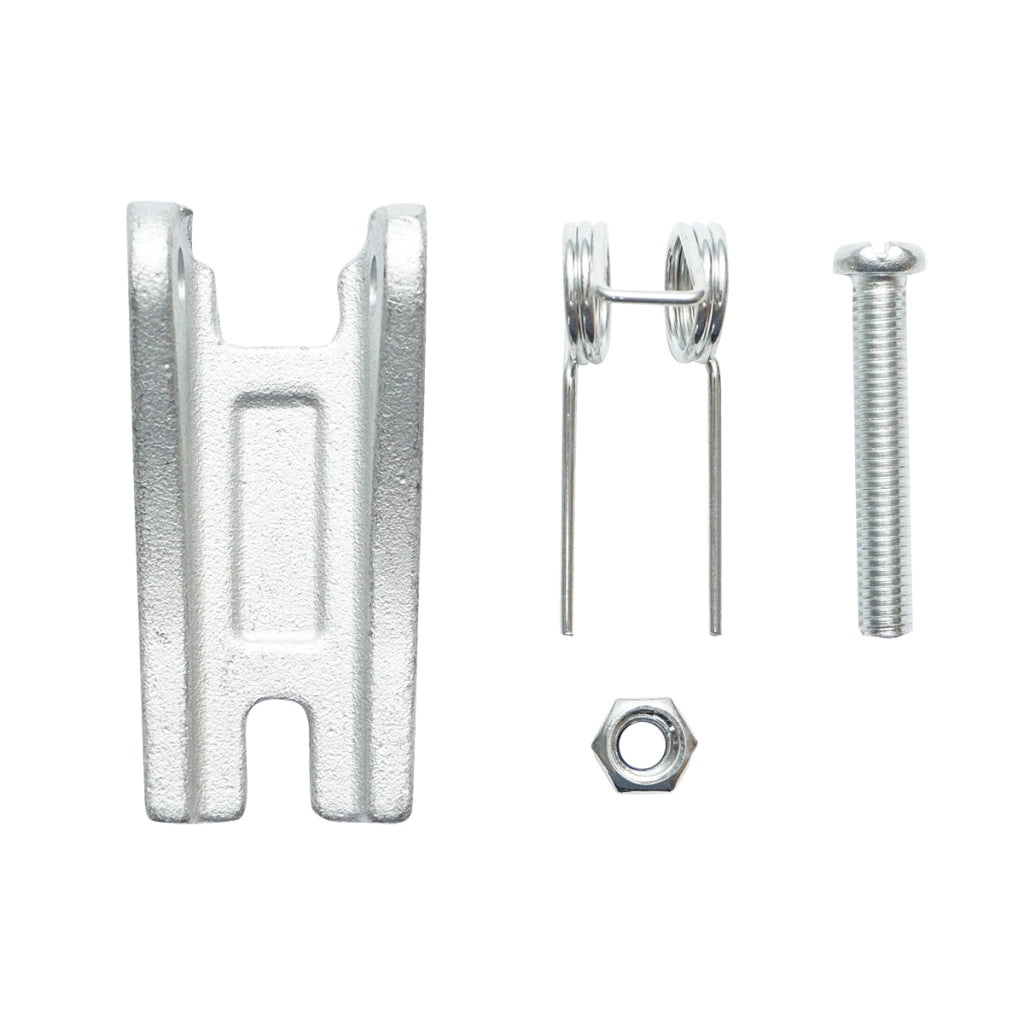 Kit di sicurezza con gancio a forcella da 10 mm