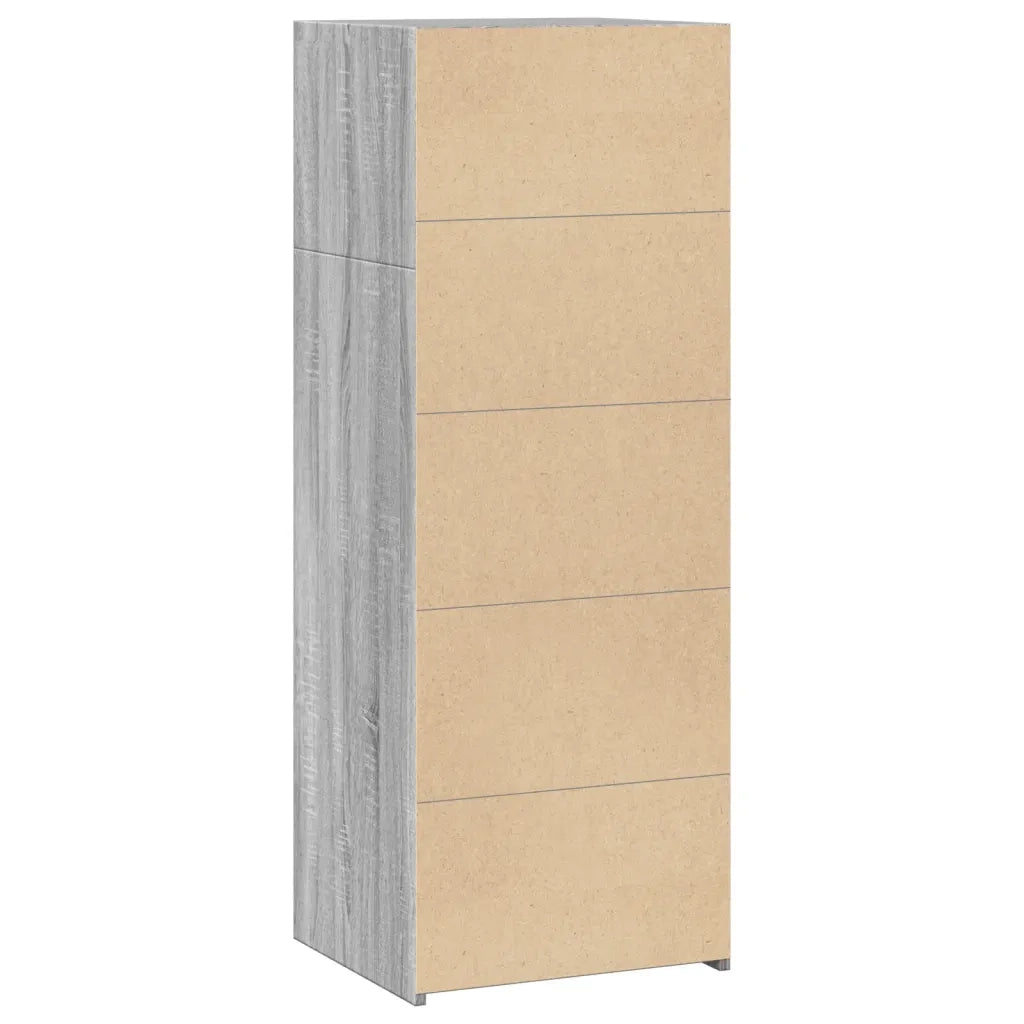 Credenza | Madia | Buffet da pranzo | Armadio da pranzo Grigio Sonoma 45x41x124 cm in Legno Multistrato