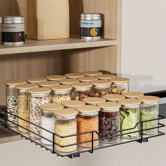 Sostegno per piante in metallo - 1 pezzo - Dimensioni 27,2 x 27 x 6 cm - Resistente e inox.