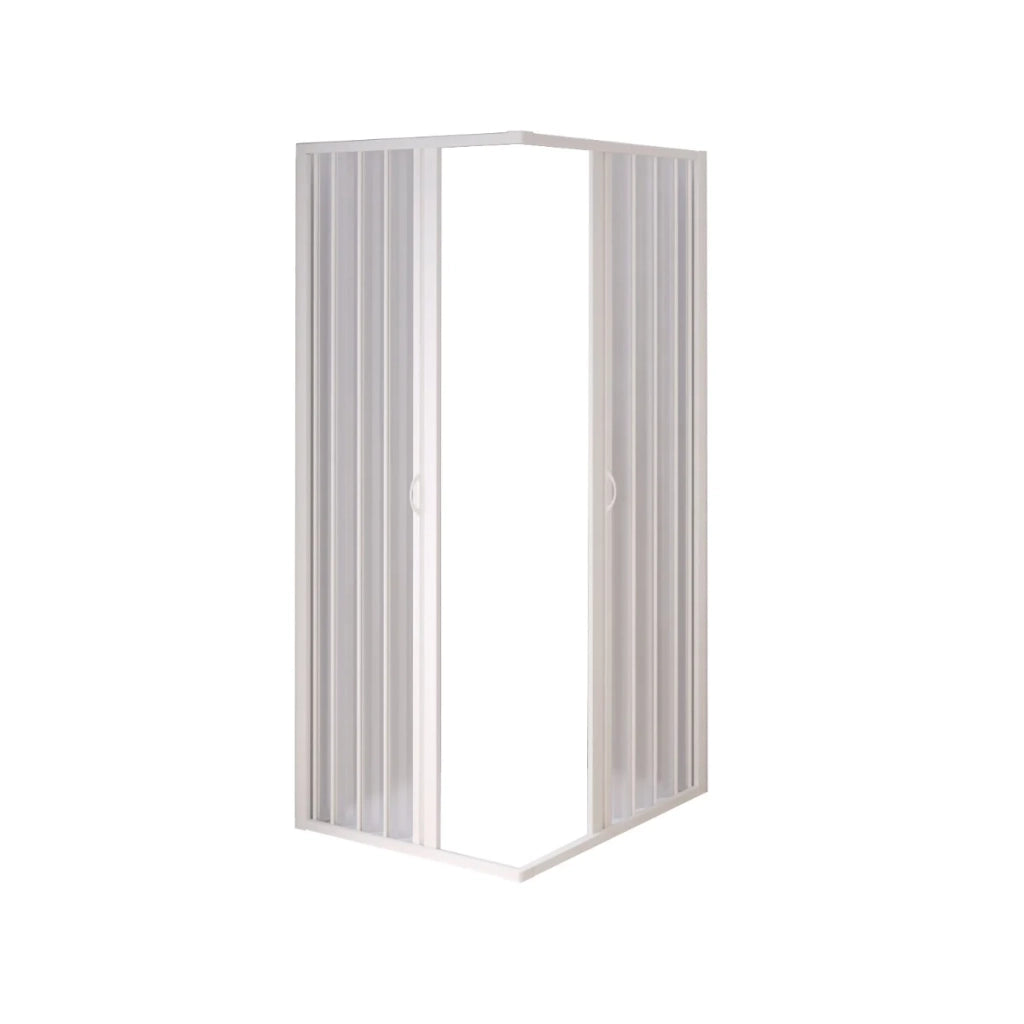 Box doccia angolare pvc a soffietto 80x80 h 185 mod. Nova Kit Box