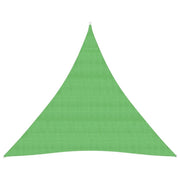 Vela ombreggiante/ombrellone 160 g/m² HDPE 4,5 x 4,5 x 4,5 m verde chiaro 02_0009386