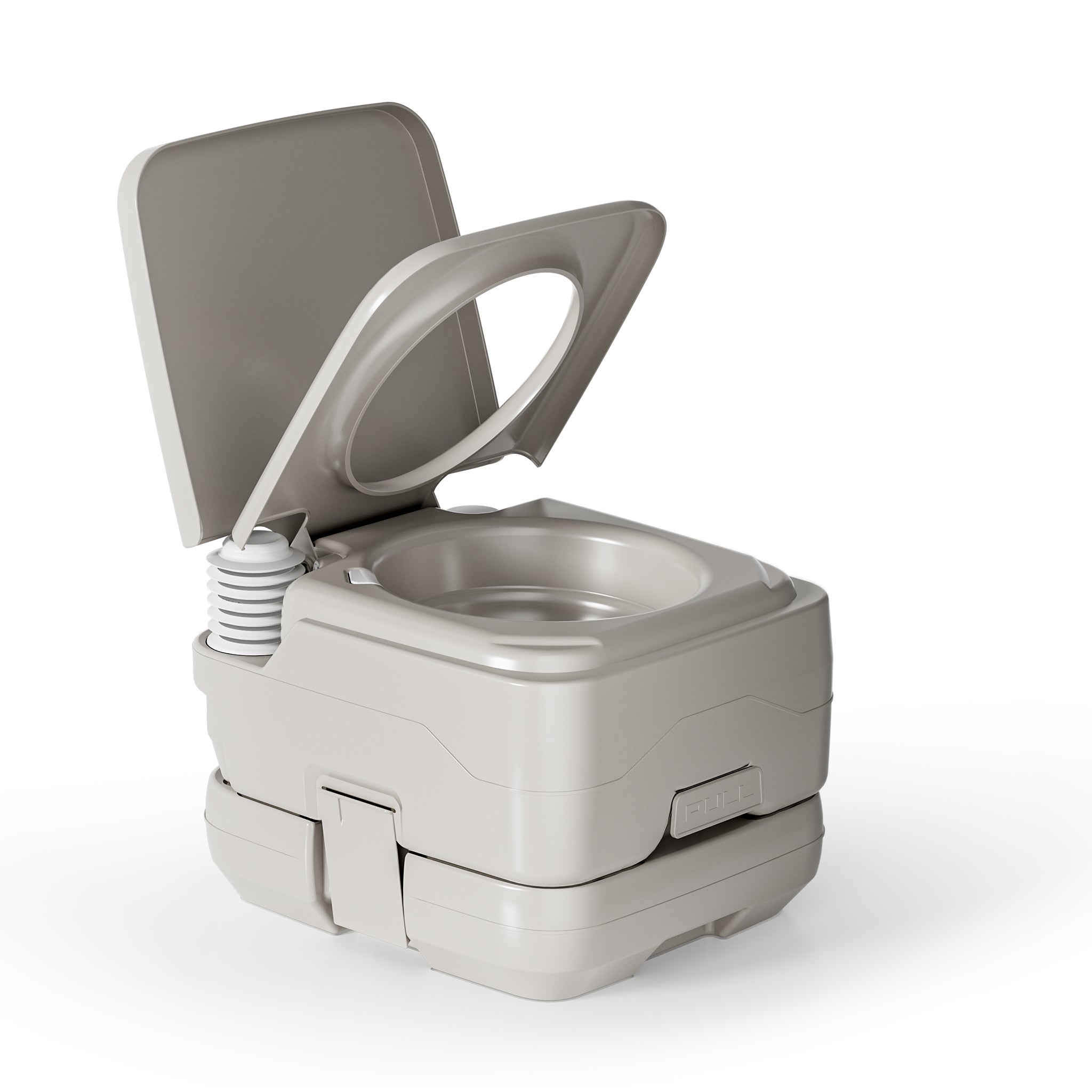 Wc portatile 10 l, wc da campeggio portatile con pompa manuale, bagno chimico per camper facile da pulire