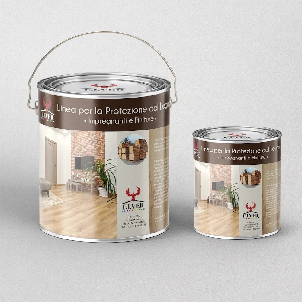 Flatting Solvente per Legno Ferro e Plastica - Litri 0,750 - Colore Trasparente