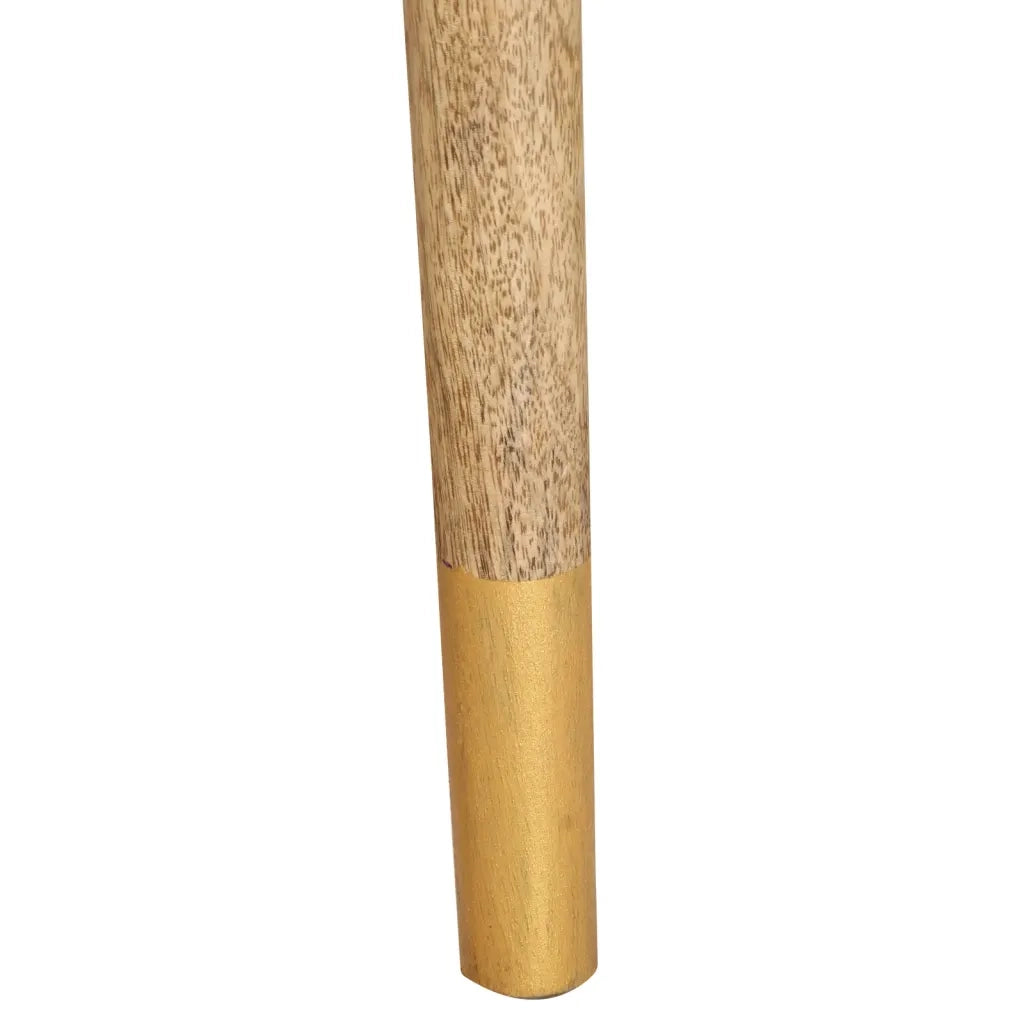 Comodino 40x30x58 cm in Legno Massello di Mango cod mxl 49247