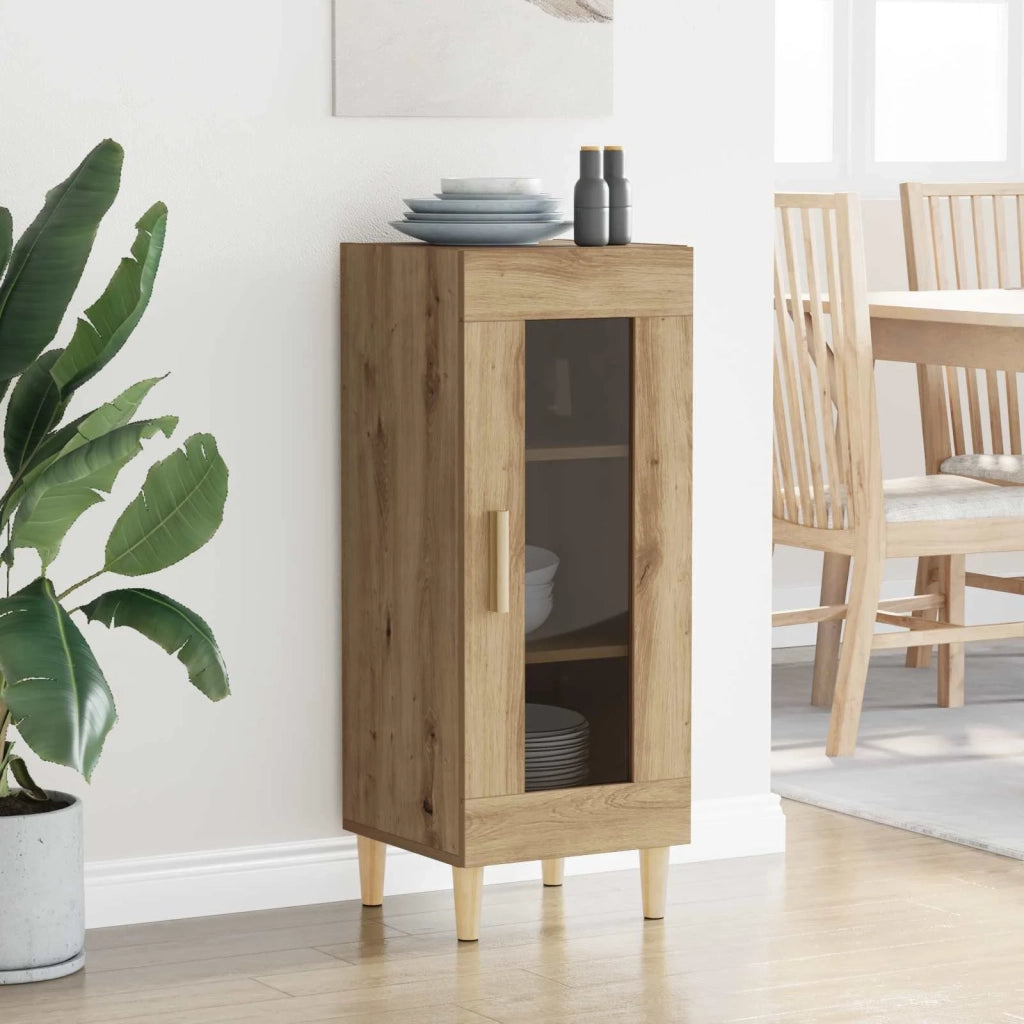 Credenza Rovere artigianale 34.5 x 32.5 x 90 cm