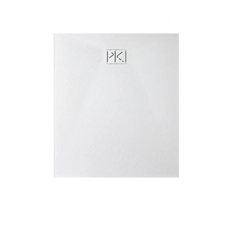 Piatto Doccia SFA Kinedo Pietraviva 100 x 80 cm in Resina Effetto Pietra Bianco Opaco