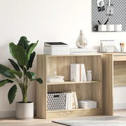 Libreria Rovere Sonoma 80x24x75 cm in Legno Multistrato 800894