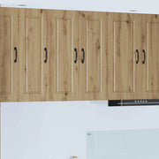 Pannello lavastoviglie 2 pcs Rovere artigianale 30 x 31 x 80 cm 885374