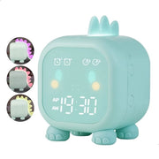 Allenatore del sonno per bambini - sveglia per bambini - lampada da notte per bambini - dinosauro verde