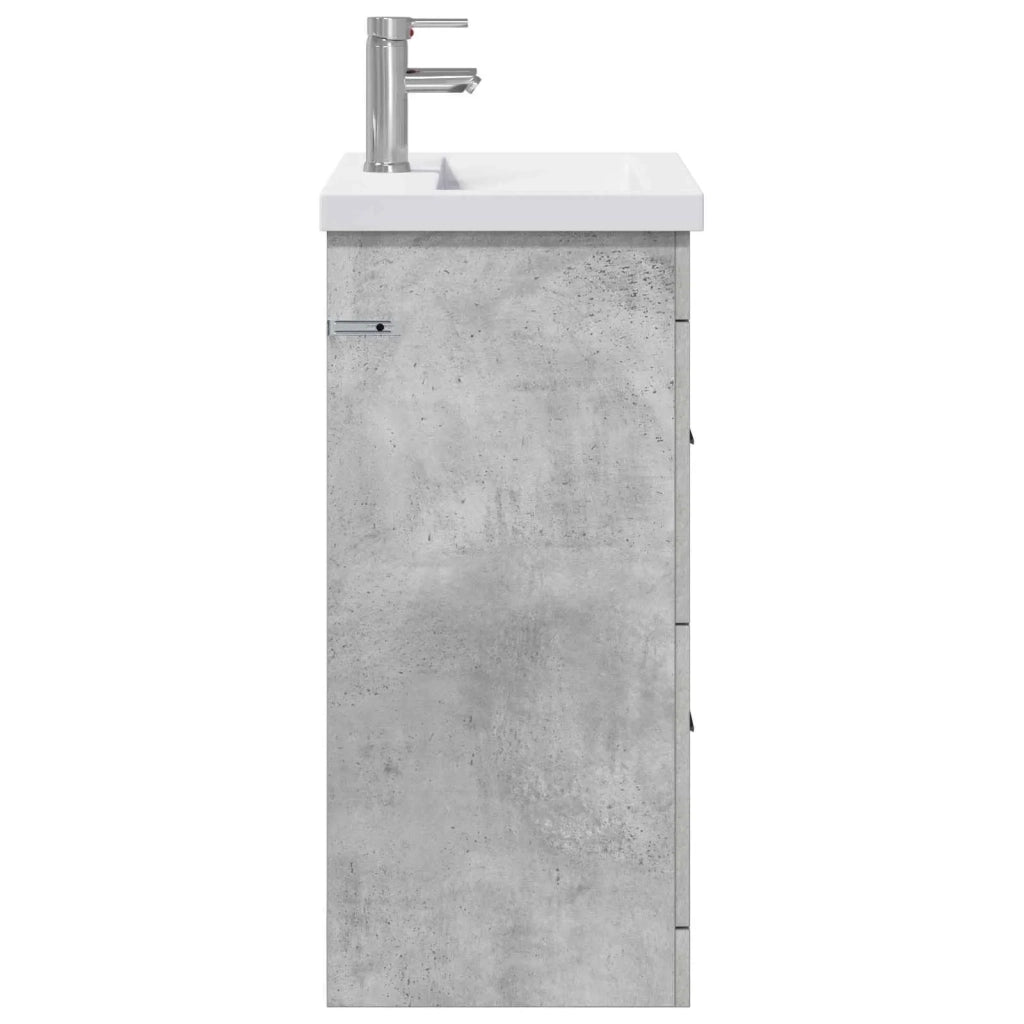 Set di mobili per il bagno Grigio Cemento 61 x 40 x 84,5 cm 3404369