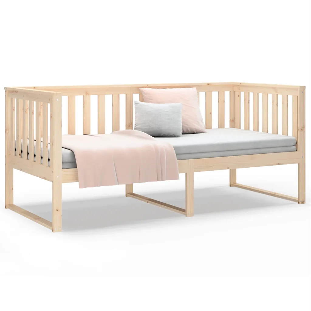 Dormeuse senza Materasso 100x200 cm in Legno Massello di Pino 820886
