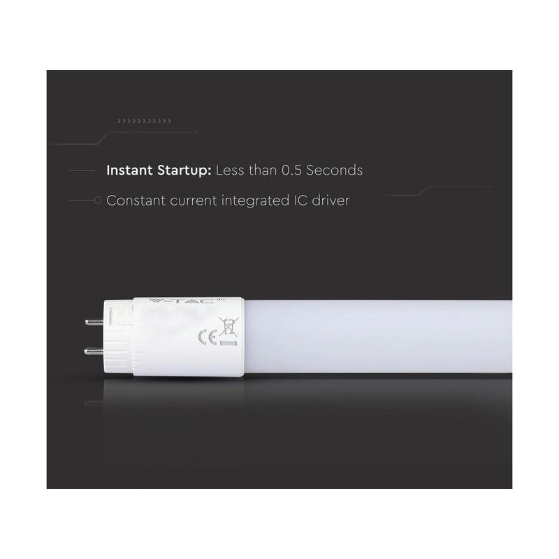 Tubo Led T8 G13 60cm 10W Neutro 4000K Chip Samsung Garanzia 5 Anni Alimentazione da Un Lato SKU-21651