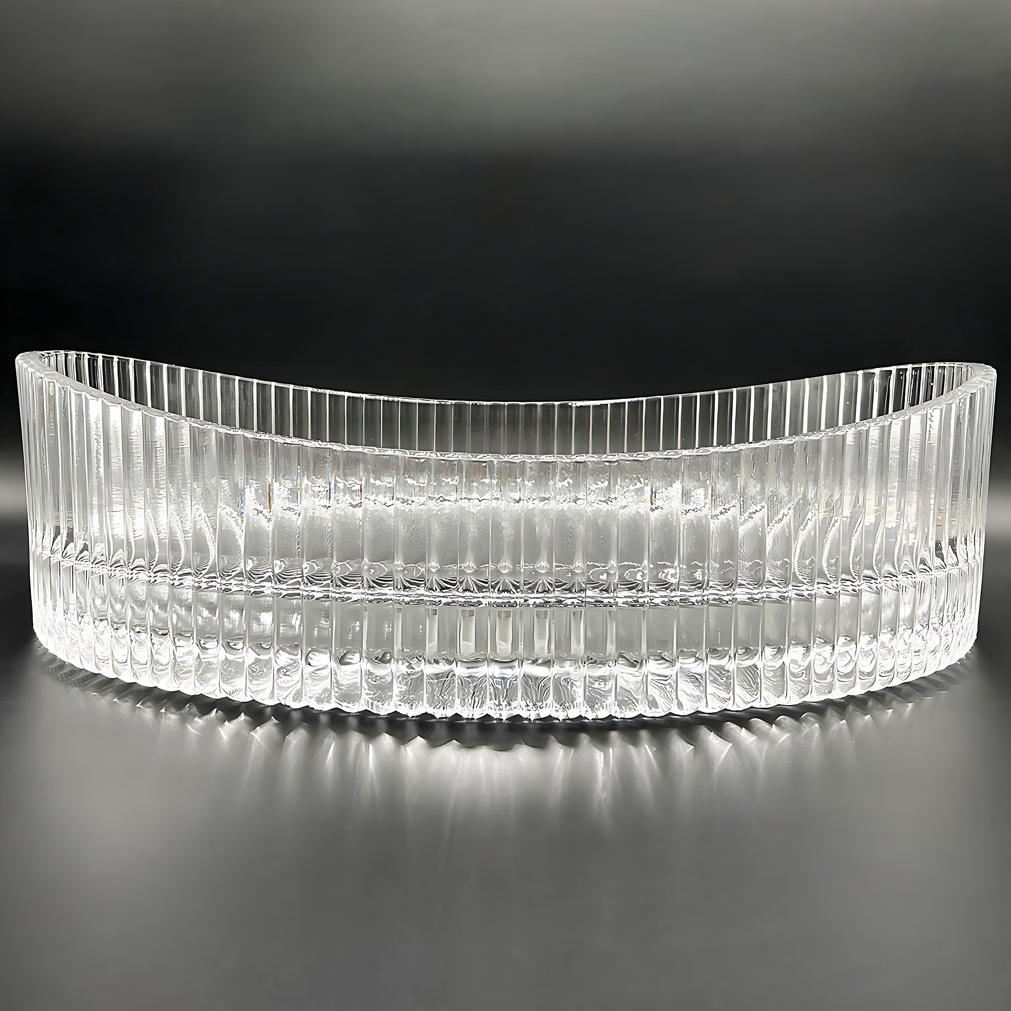 Lavabo Da Appoggio Rea Harper Transparent