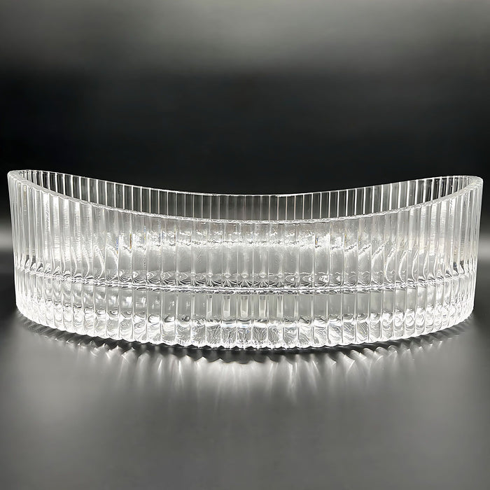 Lavabo Da Appoggio Rea Harper Transparent