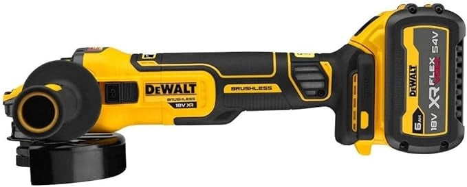 Smerigliatrice DeWalt DCG409T1 18V XR FlexVolt brushless Kit 6 Ah 125 mm