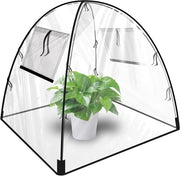 Mini serra in PVC trasparente - copertura protettiva per piante interni ed esterni - per verdure, piante e fiori