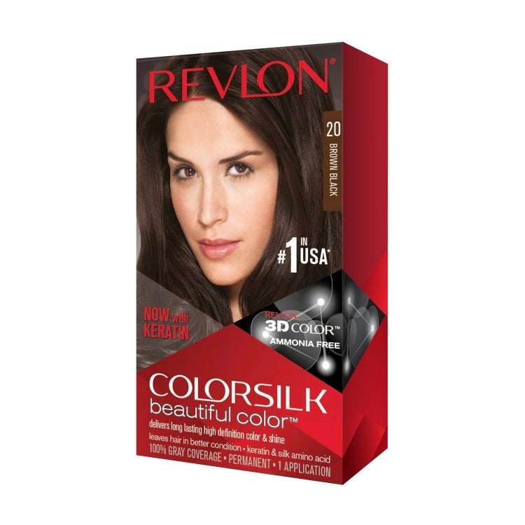 REVLON COLORAZIONE PERMANENTE PER CAPELLI N 20 CASTANO NERO